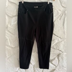 Chicos Women’s Black Jeggings 1.5